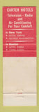 Matchbook Cover - Hotel Avery Boston MA