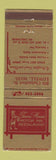 Matchbook Cover - Town House Motor Inn Restaurant Lowell MA