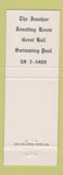 Matchbook Cover - Rolling Green Motor Inn Andover MA