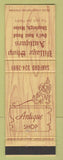 Matchbook Cover - Village Shop Antiques Shapleigh ME