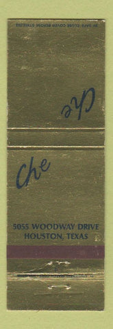 Matchbook Cover - Che Houston TX restaurant
