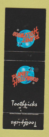 Matchbook Cover - Planet Hollywood Toothpicks