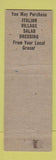 Matchbook Cover - Italian Village Lincoln NE WEAR