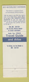 Matchbook Cover - Downtowner Motel Green Bay WI Best Western