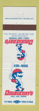 Matchbook Cover - Doubleday's Grill Travern Centerville OH baseball