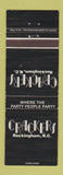 Matchbook Cover - Crackers Rockingham NC