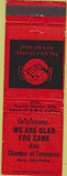 Matchbook Cover - Alva OK Chamber of Commerce
