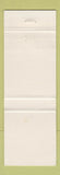 Matchbook Cover - Cozy Restaurant Motel Inn Thurmont MD