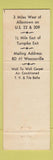 Matchbook Cover - Lehigh Valley Motel Allentown PA