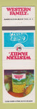 Matchbook Cover - Western Family Foods Canned Corn