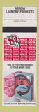 Matchbook Cover - Winn Dixie Grocery Blue Arrow Laundry Soap