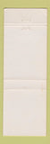 Matchbook Cover - Rosauers Ice Cream Grocery