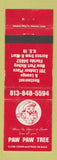Matchbook Cover - Paw Paw Tree New Port Richey FL WEAR