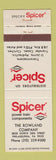 Matchbook Cover - Spicer Power Train Components Rowland Philadelphia PA