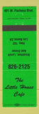 Matchbook Cover - The Little House Cafe Los Banos CA