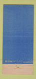 Matchbook Cover - San Diego Yacht Club CA 30 Stick