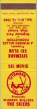 Matchbook Cover - Sitzmark Ski Club 1964 Warren Miller Highland Park IL