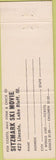 Matchbook Cover - Sitzmark Ski Club 1964 Warren Miller Highland Park IL