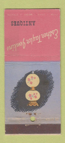 Matchbook Cover - Esther Taylor Jenkins Antiques Bakersfield CA 30 Stick