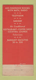 Matchbook Cover - Hotel Empire Motor Bar New York City 30 Stick