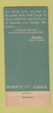 Matchbook Cover - Catalina Guest Ranch Tucson AZ 30 Stick