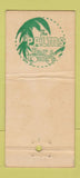 Matchbook Cover - Palms Bar Lounge Laramie WY 30 Stick