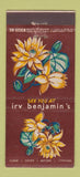 Matchbook Cover - Irv Benjamin's Restaurant Chicago IL 30 Stick