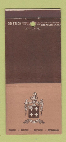 Matchbook Cover - Marler's Beverly Hills CA 30 Stick