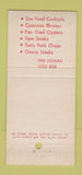 Matchbook Cover - Gay 90's Cafe Naco AZ 30 Stick