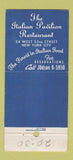 Matchbook Cover - Italian Pavilion Restaurant New York City 30 Stick