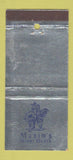 Matchbook Cover - Maxim's Miami Beach FL 30 Stick