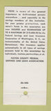 Matchbook Cover - Fulton County Federal Savings Atlanta GA 30 Stick
