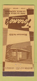 Matchbook Cover - Torano's Restaurant La Jolla CA 30 Stick