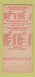 Matchbook Cover - Howard's Lodge Tahoe Valley CA 30 Stick
