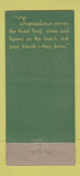 Matchbook Cover - Trocadero Miami Beach FL Palm Court Hotel 30 Stick