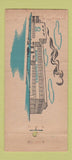 Matchbook Cover - Martin Foundries Detroit MI metal 30 Stick