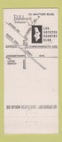 Matchbook Cover - Los Coyotes Country Club Buena Park CA 30 Stick