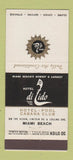 Matchbook Cover - Hotel Di Lido Miami Beach FL 30 Stick