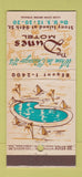 Matchbook Cover - Dunes Motel Chicago IL 30 Stick