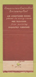 Matchbook Cover - Dunes Motel Chicago IL 30 Stick