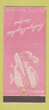 Matchbook Cover - Barbizon Plaza Hotel New York City 30 Stick
