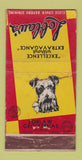Matchbook Cover - Loblaw's Grocery Terrier Dog WORN Canada 30 Strike