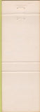 Matchbook Cover - Stu Marshall Bud Swearingen Fallbrook CA Mutual Funds green
