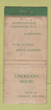 Matchbook Cover - Licklaen House Cazenovia NY WORN 30 Strike