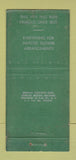 Matchbook Cover - Licklaen House Cazenovia NY WORN 30 Strike