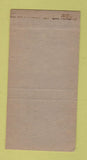 Matchbook Cover - Gothic Cordtex girlie Bra Canada SAMPLE WEAR 30 Strike