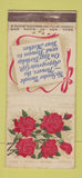 Matchbook Cover - Grandy Flowers Norfolk VA 21 Strike Feature