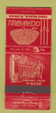 Matchbook Cover - The Ocean Grill Vero Beach FL WEAR 30 Strike
