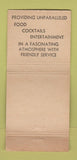 Matchbook Cover - The Ocean Grill Vero Beach FL WEAR 30 Strike