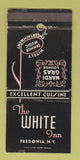 Matchbook Cover - The White Inn Fredonia NY WEAR 30 Strike